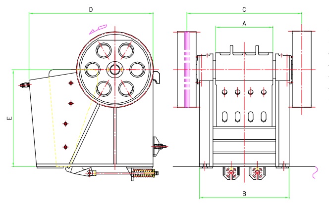 Single Toggle Jaw Crusher